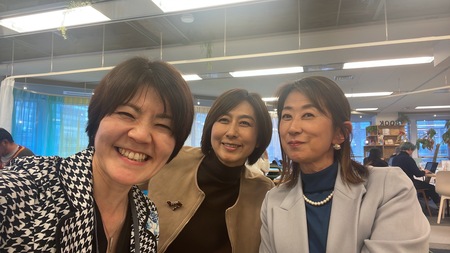 来年も良い年に向けて！会員さんの報告に元気を頂く！