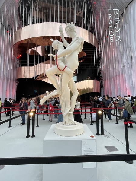 大阪万博レポート第3弾♪ フランス館に入れました！