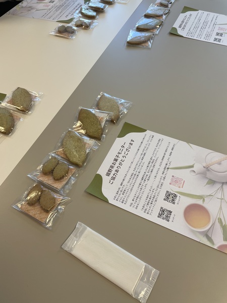 お客様の声から育つ新商品、嬉野茶を使った焼き菓子開発